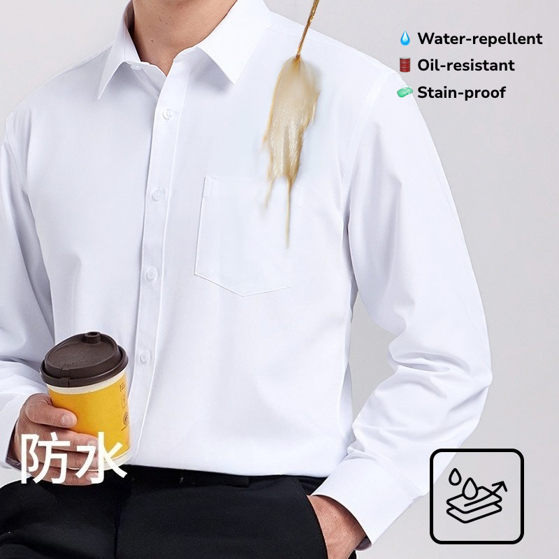 Men’s Waterproof Oil-Resistant - Tech Office Wear Men reseña y precio