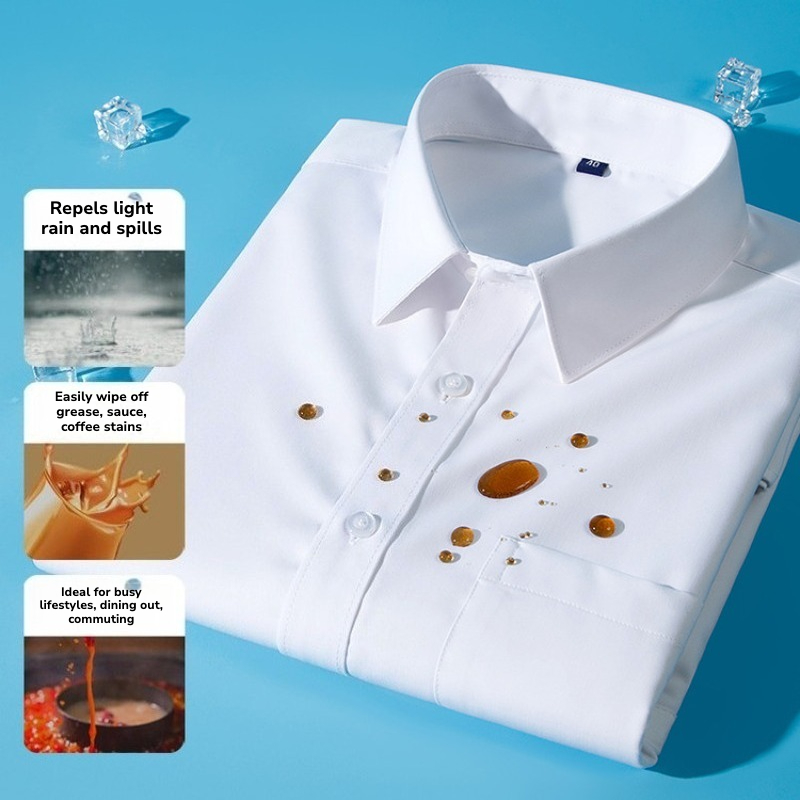 Men’s Waterproof Oil-Resistant - Tech Office Wear Men reseña y precio