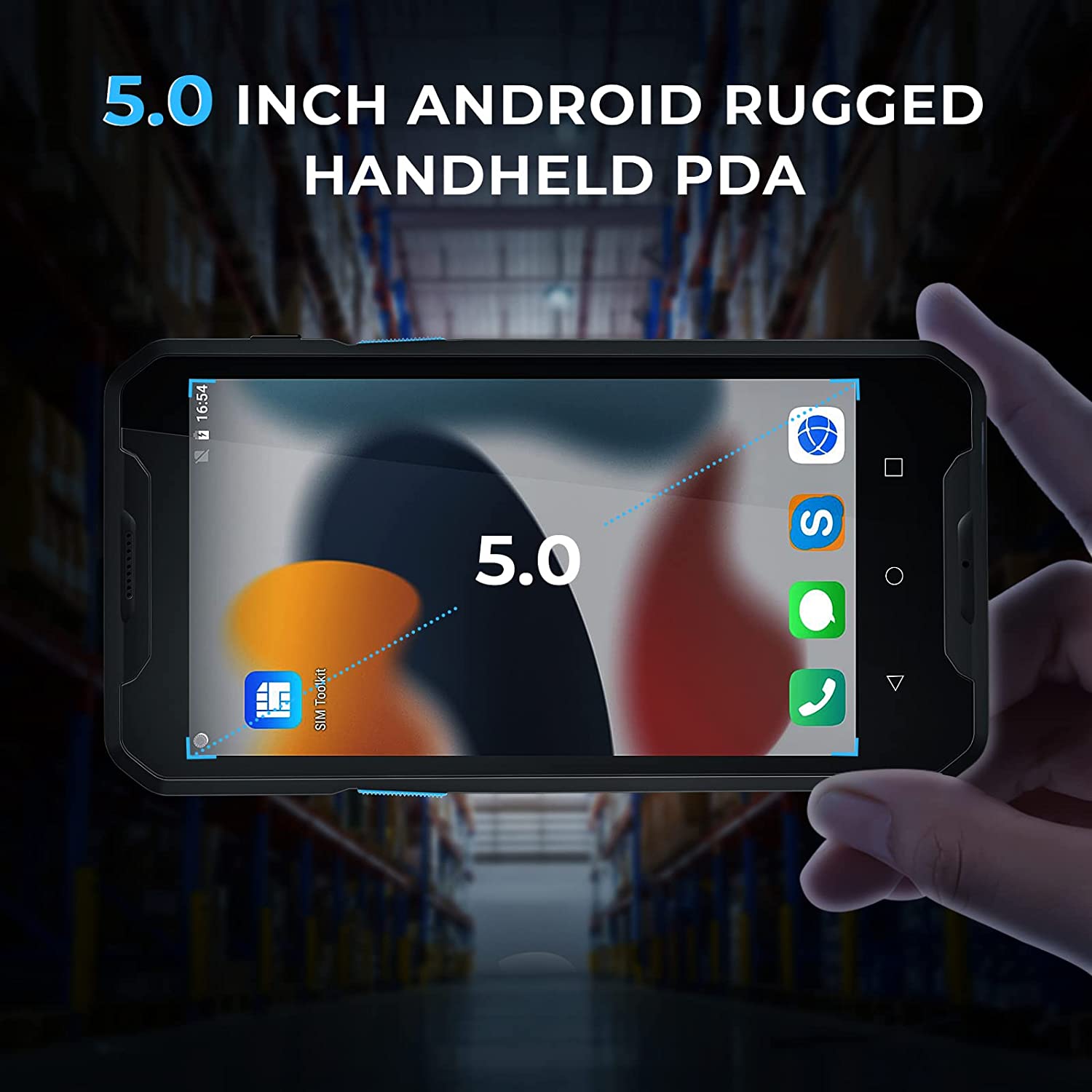 Android 9 4G Ruggedized Wirele - Barcode Scanner 2D reseña y precio