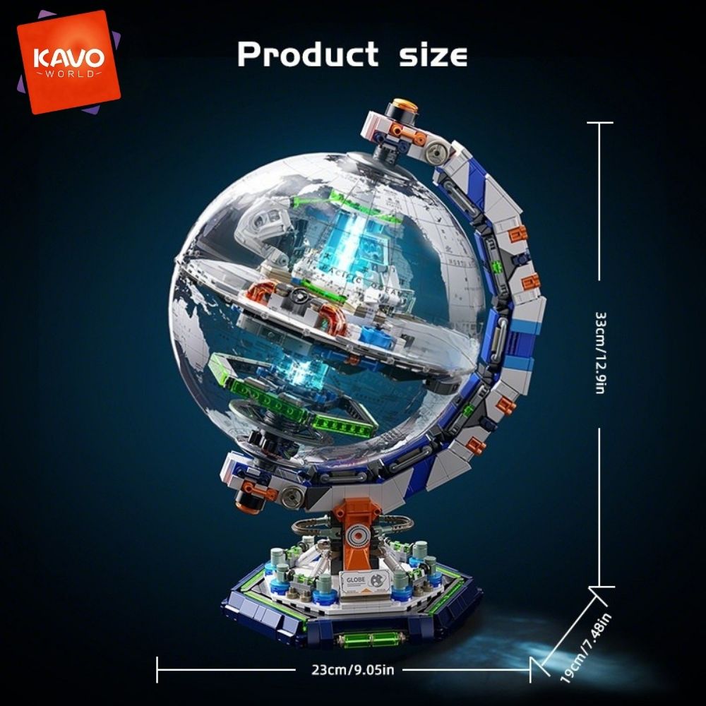 KAVOWORLD 1793PCS Sci-Fi Skyve - Office Tech Certification reseña y precio