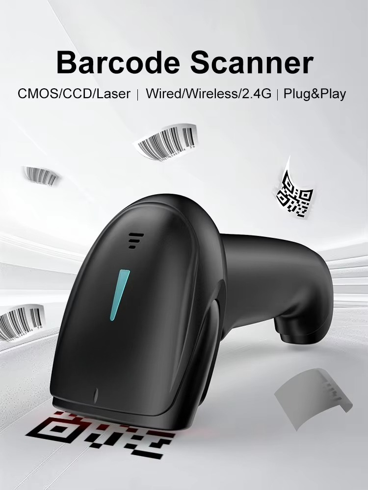 USB Wireless for 2.4G Barcode  - Barcode Scanner 2D reseña y precio