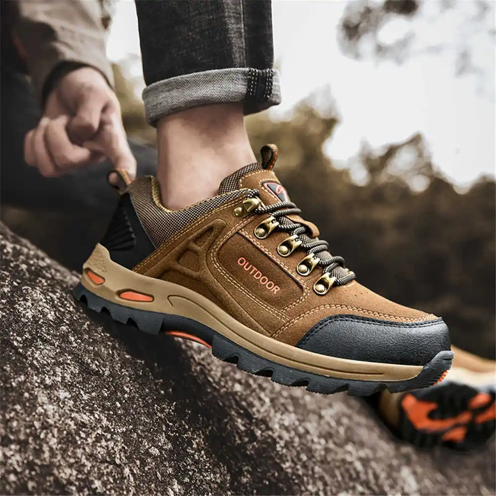 Non-slip Lace Up Hiking Tennis - Tech Office Wear Men reseña y precio