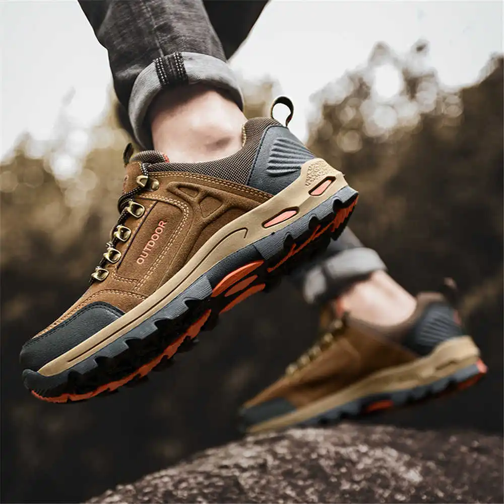Non-slip Lace Up Hiking Tennis - Tech Office Wear Men reseña y precio