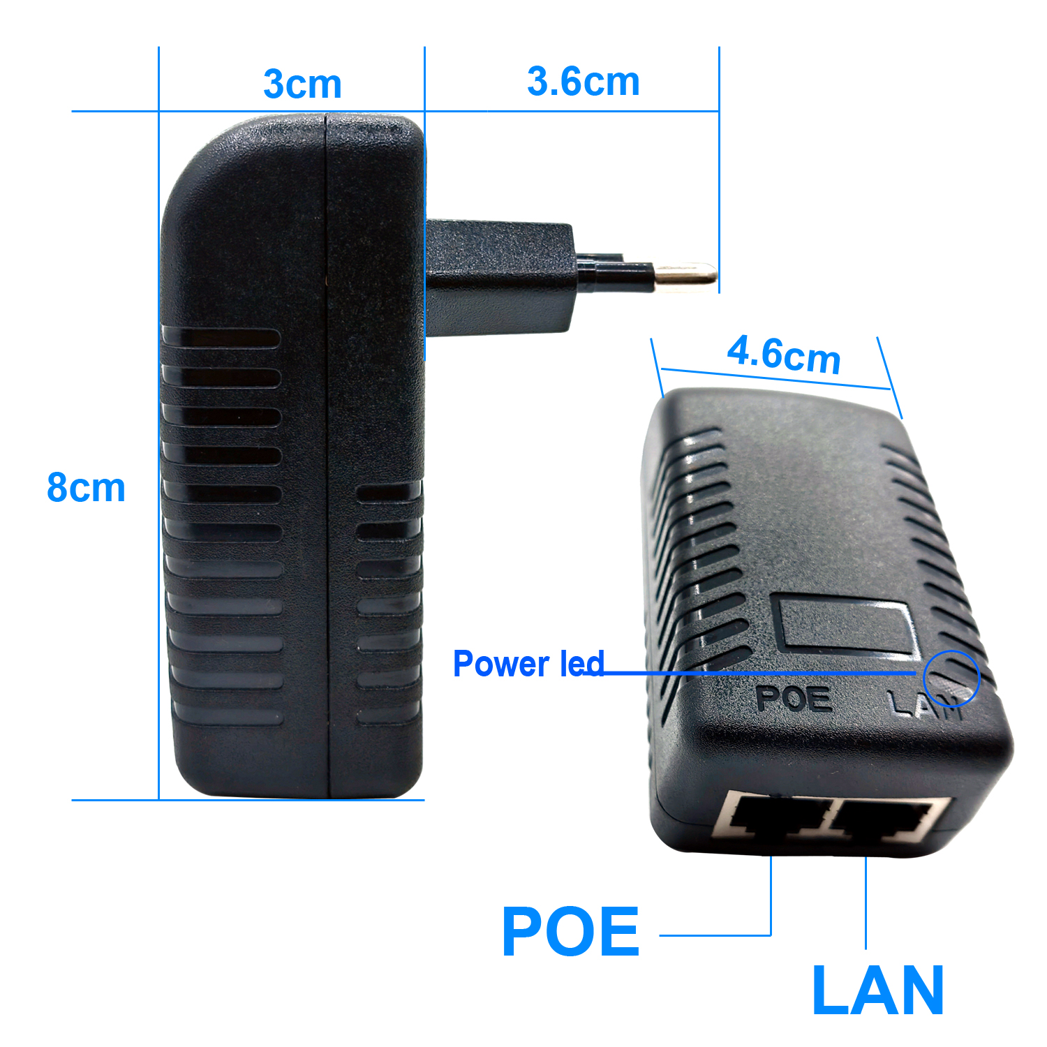 CCTV Security Surveillance POE - Power Over Ethernet reseña y precio