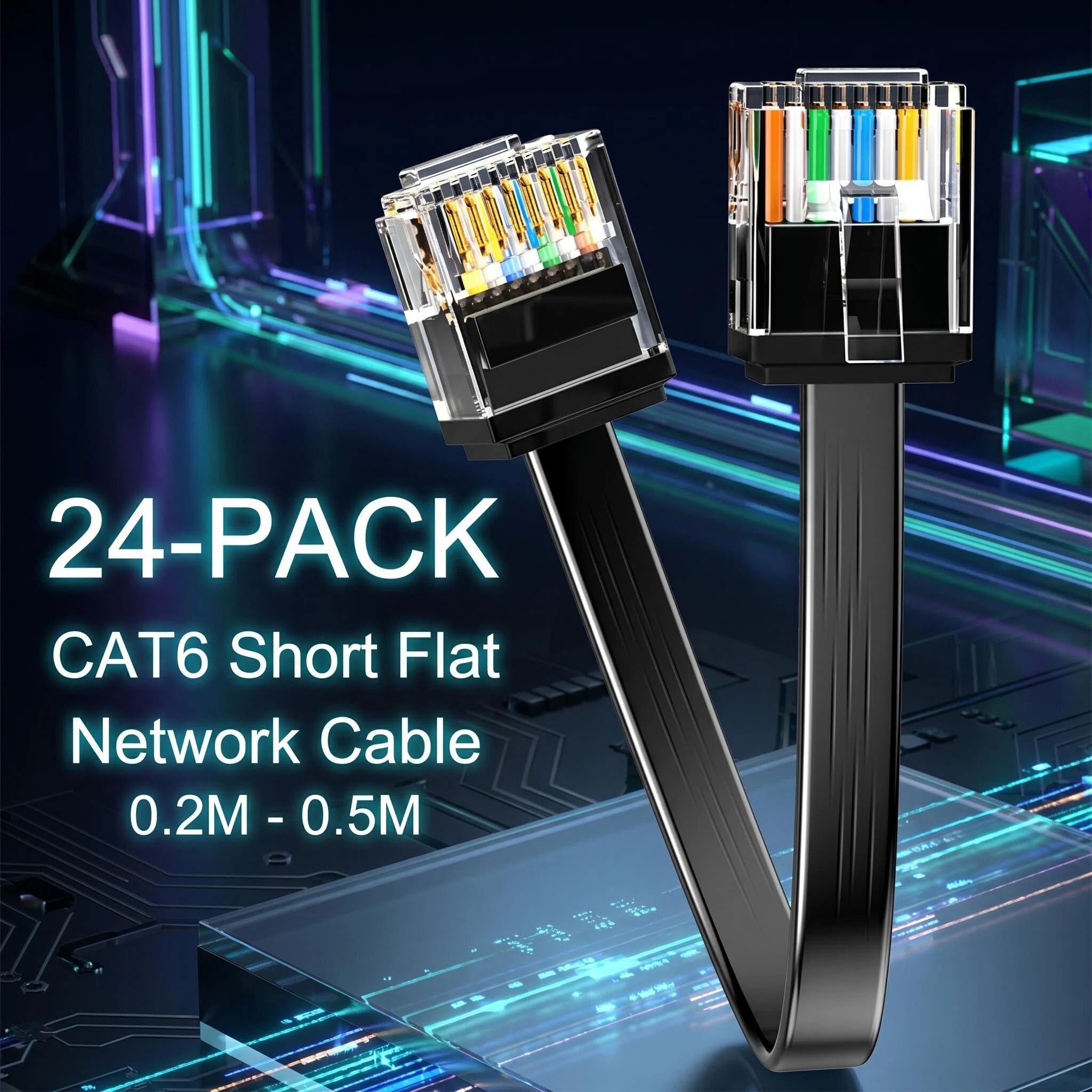 0.2m 0.3m 0.5m Cat6 Ethernet P - Power Over Ethernet reseña y precio