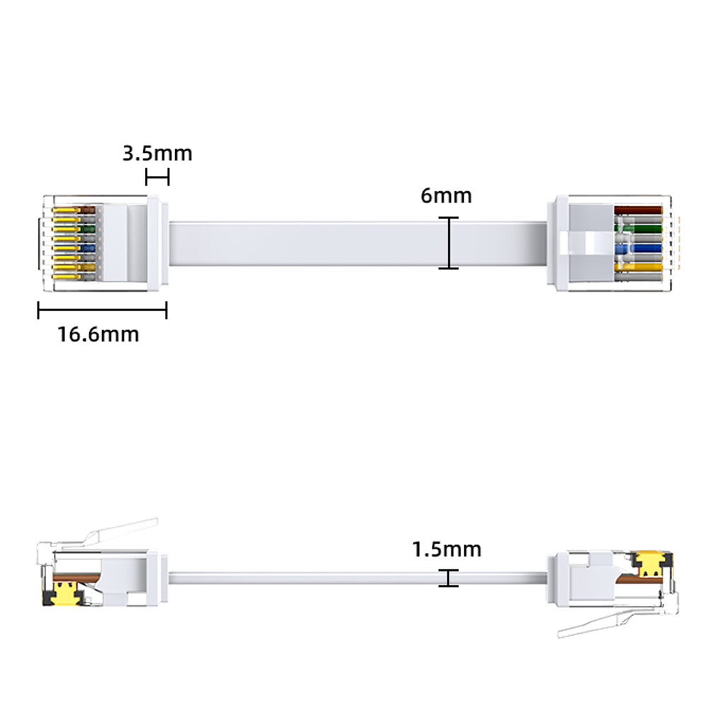 0.2m 0.3m 0.5m Cat6 Ethernet P - Power Over Ethernet reseña y precio