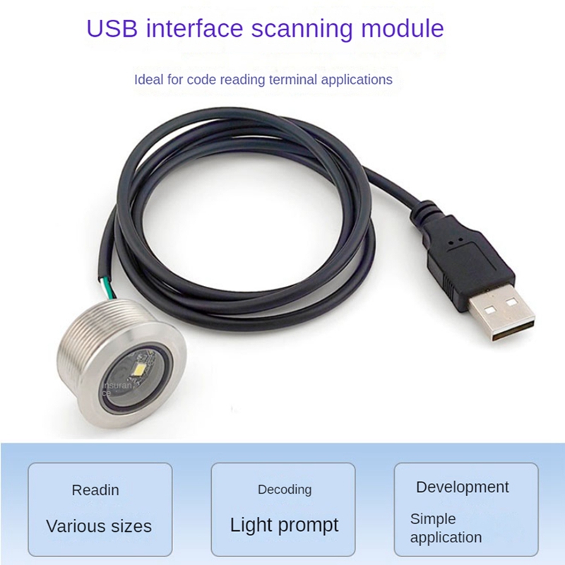 GM861 USB Interface 1D/2D Bar  - Barcode Scanner 2D reseña y precio