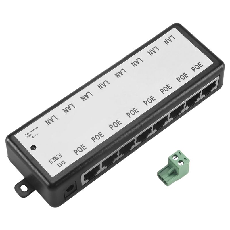 PHILE-8 Ports Poe Injector Poe - Power Over Ethernet reseña y precio