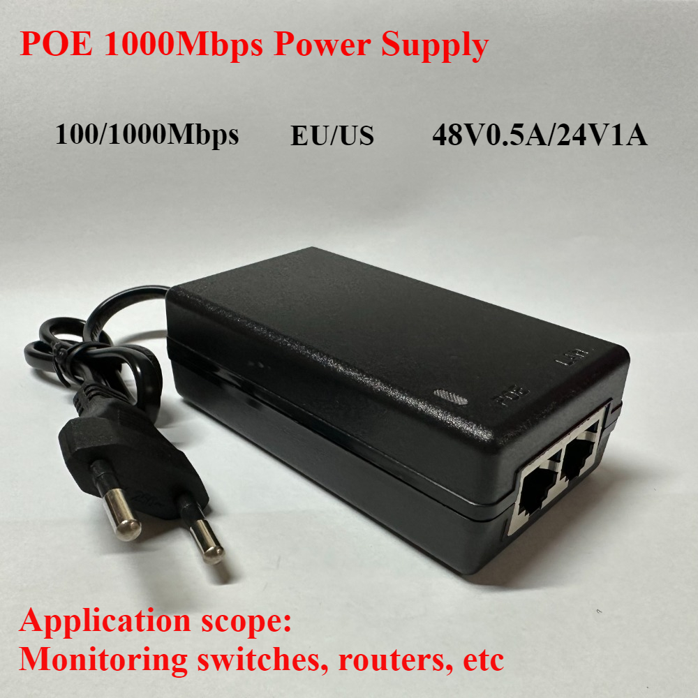 48V/12V POE injector Ethernet  - Power Over Ethernet reseña y precio
