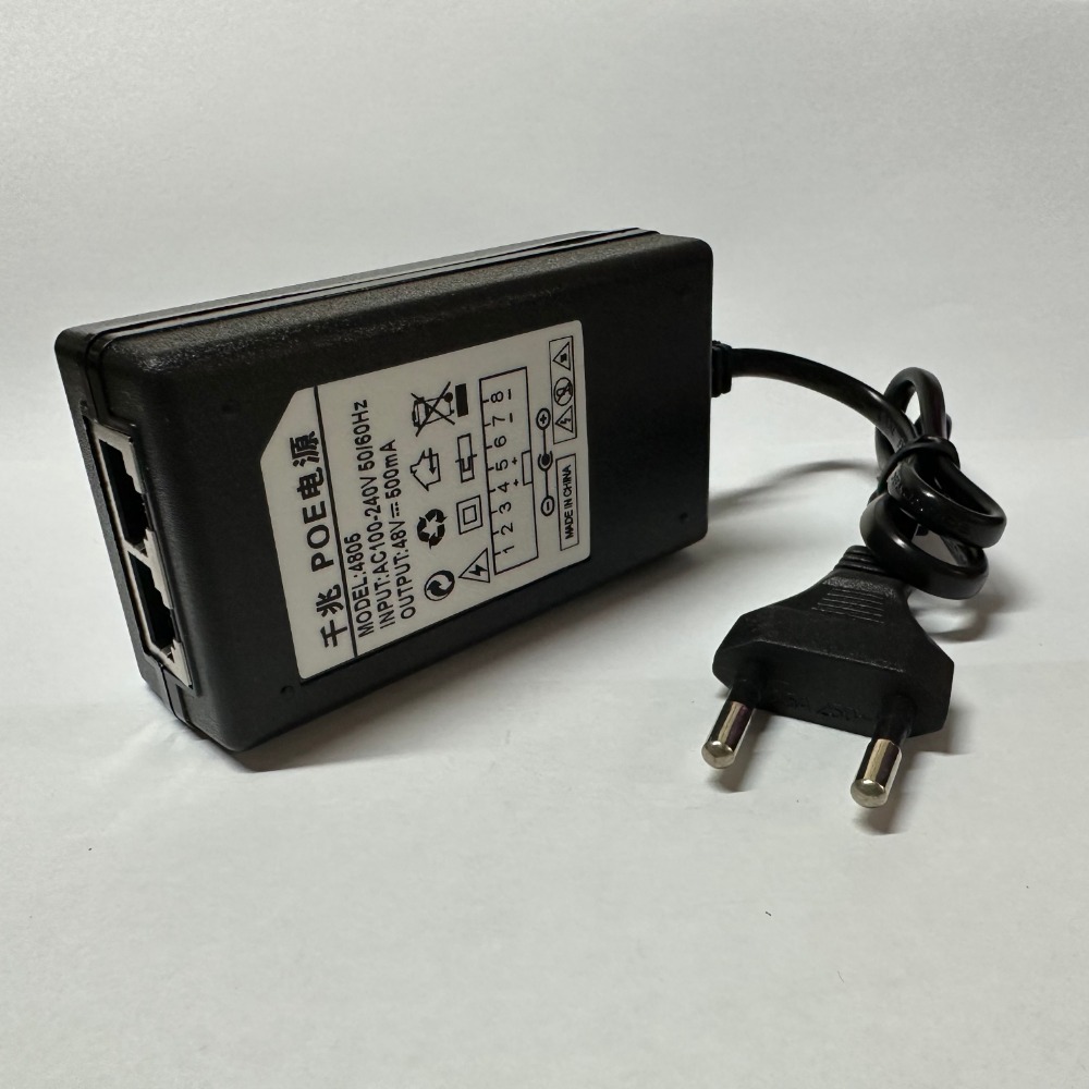 48V/12V POE injector Ethernet  - Power Over Ethernet reseña y precio