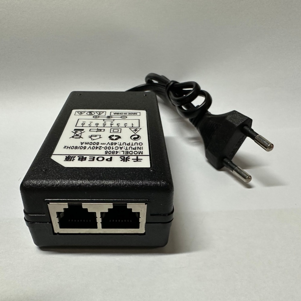 48V/12V POE injector Ethernet  - Power Over Ethernet reseña y precio
