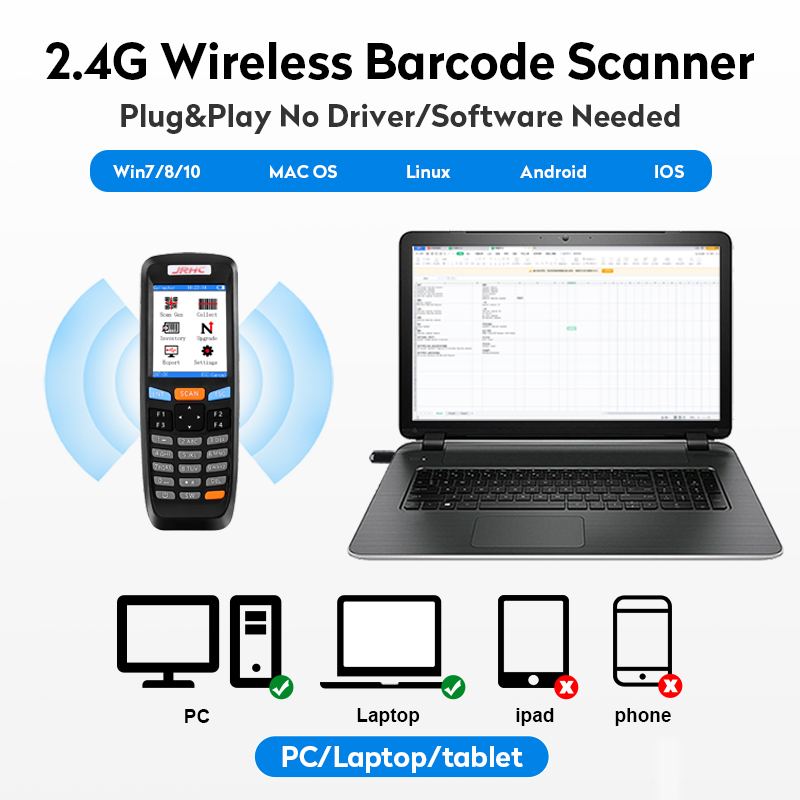 RF6000-2D Long Distance Transm - Barcode Scanner 2D reseña y precio