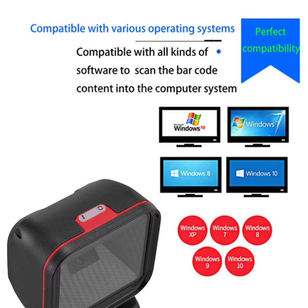 2D Omnidirectional Barcode Sca - Barcode Scanner 2D reseña y precio