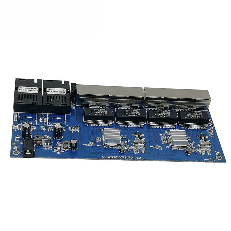 Reverse PoE Switch 8 RJ45 2 SC - Power Over Ethernet reseña y precio