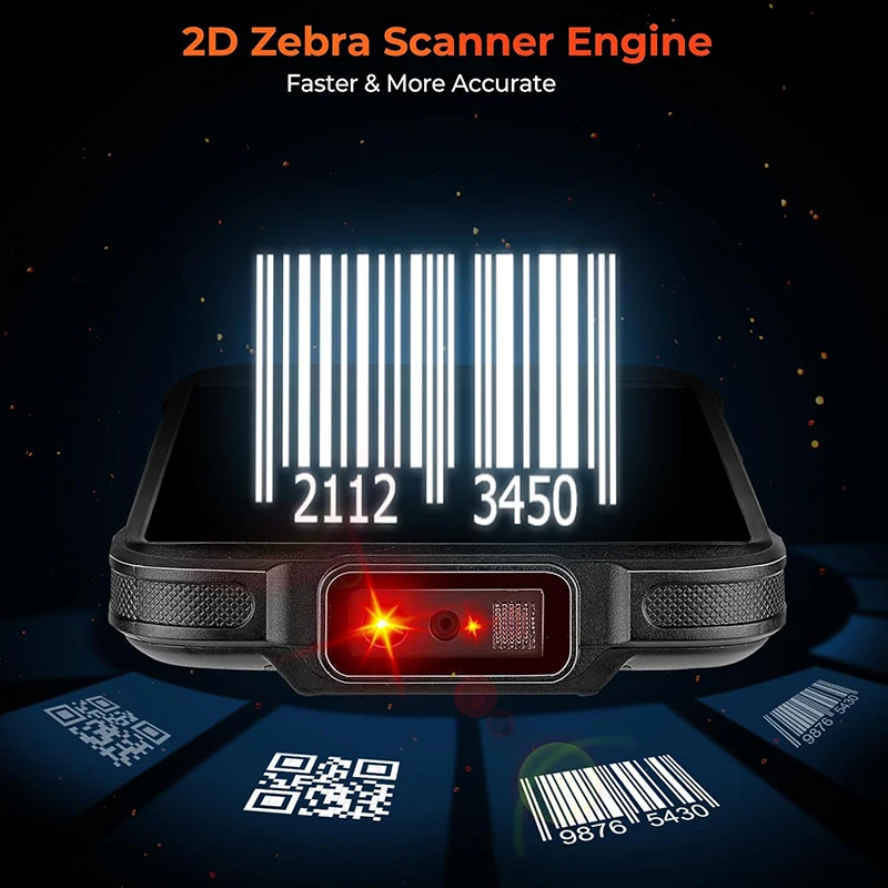 Rugged PDA Android 13 with Pis - Barcode Scanner 2D reseña y precio
